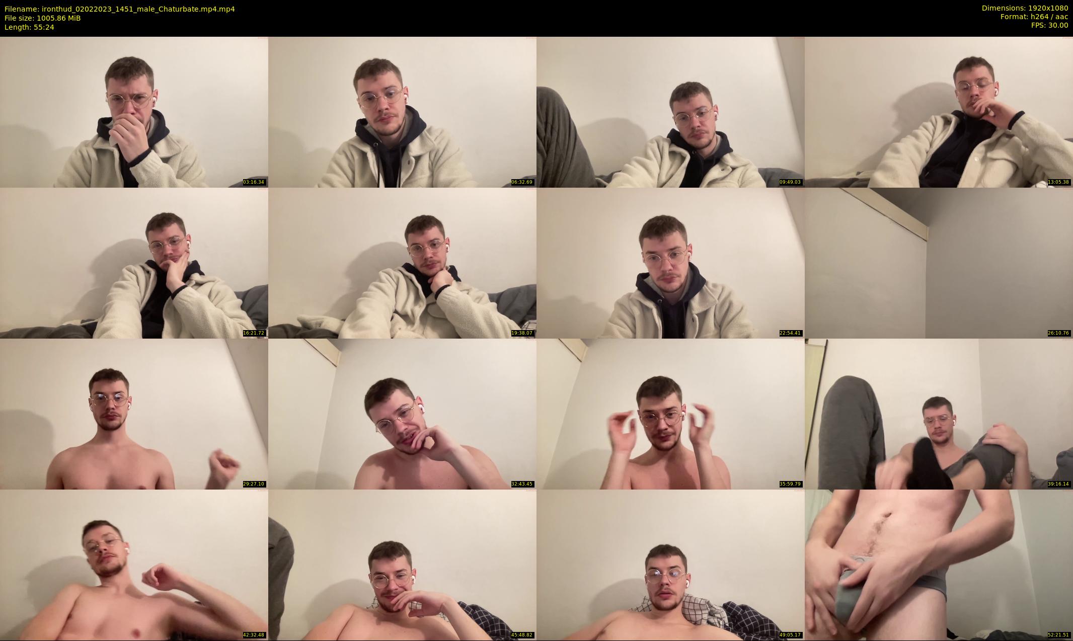ironthud — 56 minute Chaturbate male cam show recording, 1080p, Feb 2, 2023