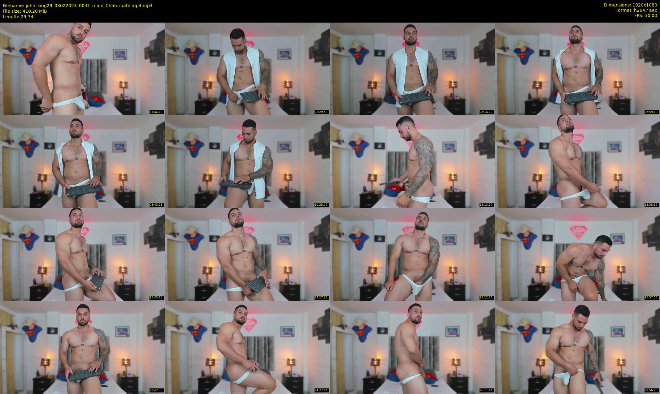 john_king29 — 30 minute Chaturbate male cam show recording, 1080p, Feb 3, 2023