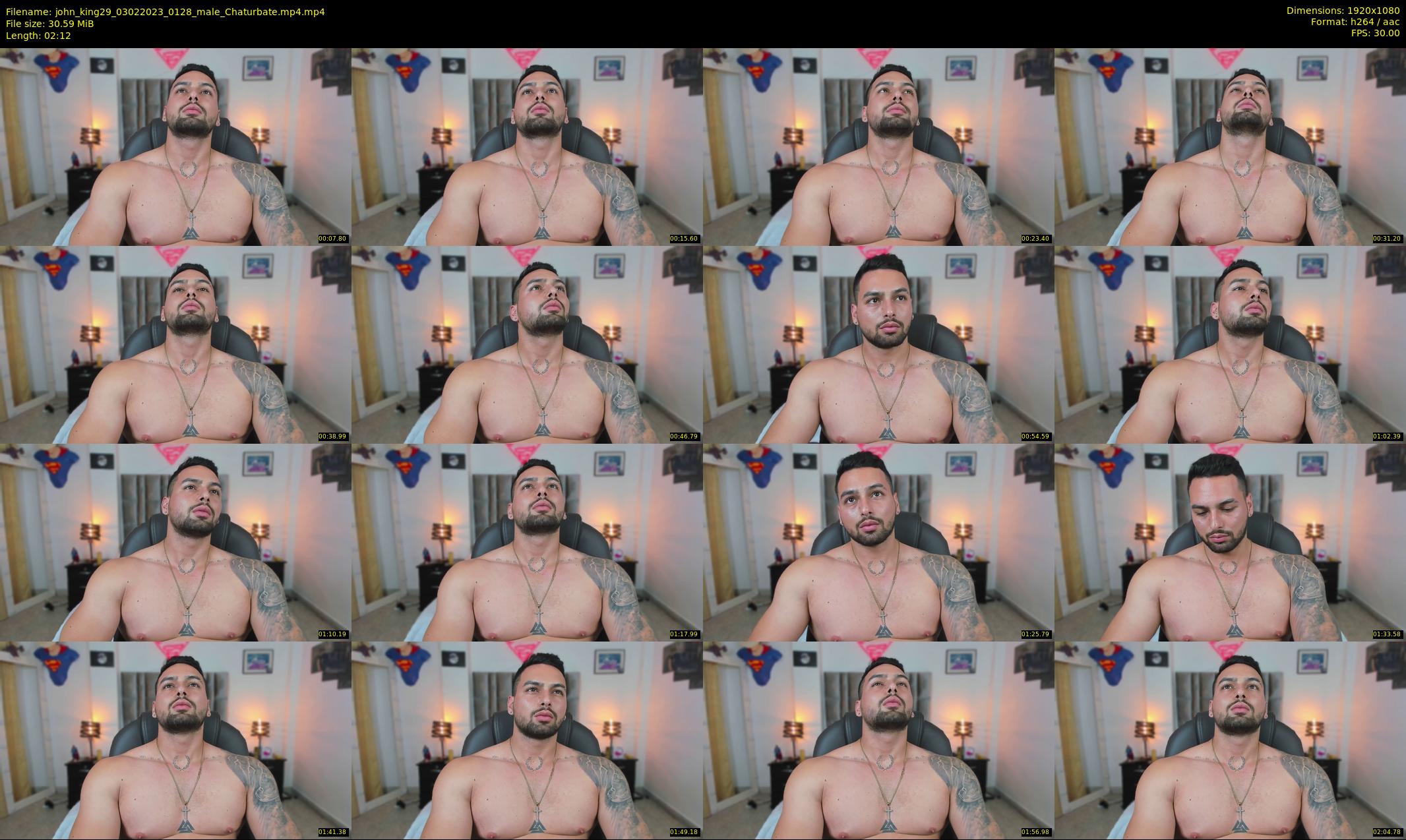 john_king29 — 3 minute Chaturbate male cam show recording, 1080p, Feb 3, 2023