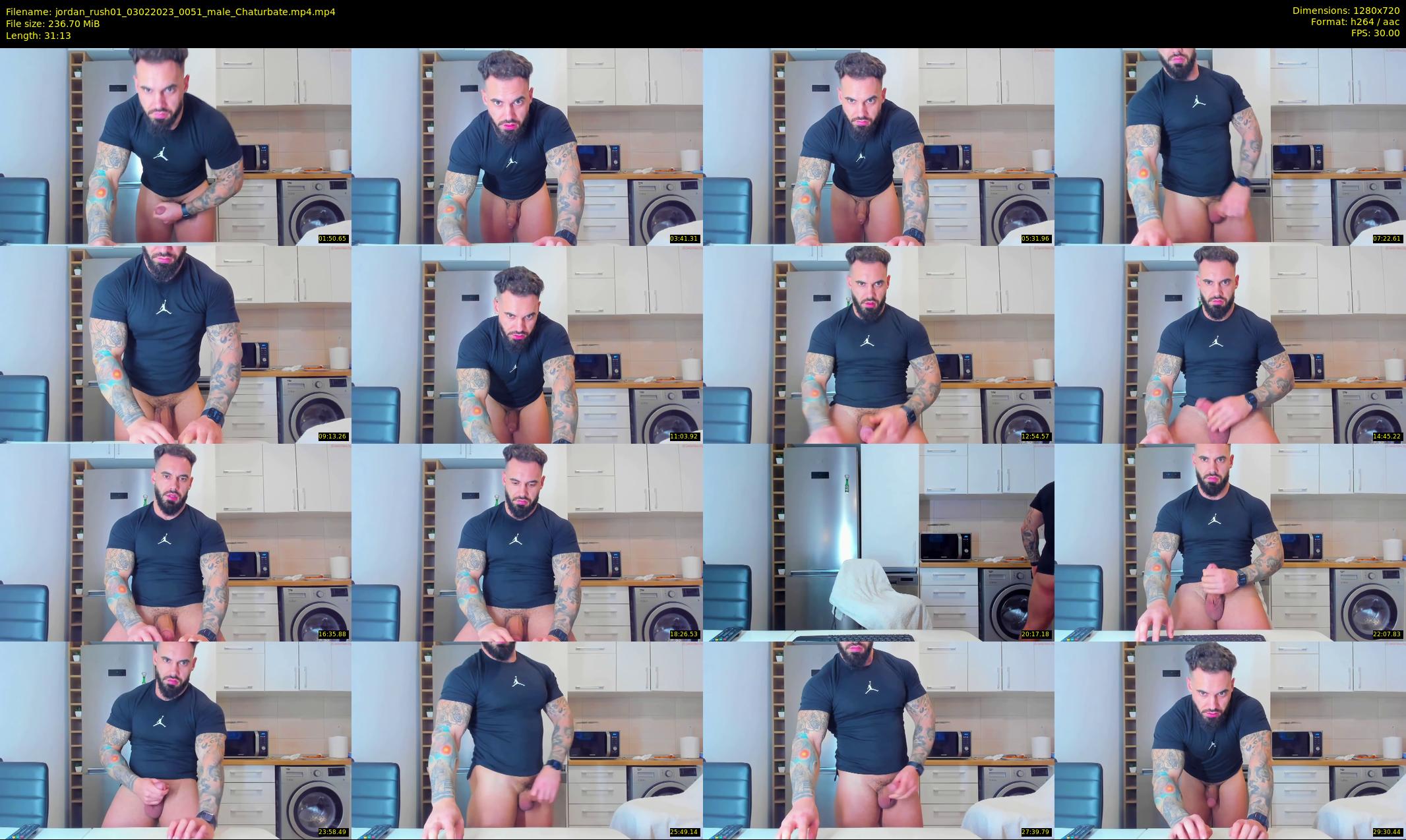 jordan_rush01 — 32 minute Chaturbate male cam show recording, 720p, Feb 3, 2023
