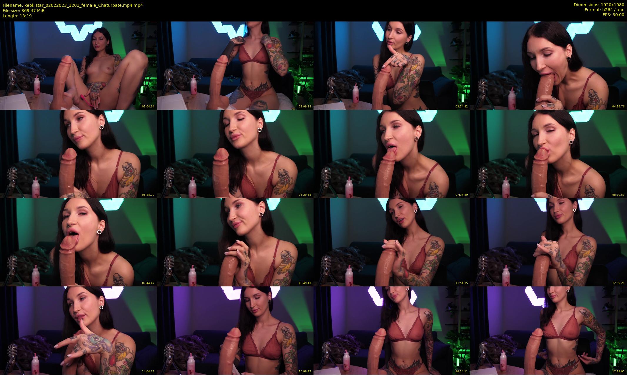 keokistar — 19 minute Chaturbate female cam show recording, 1080p, Feb 2, 2023