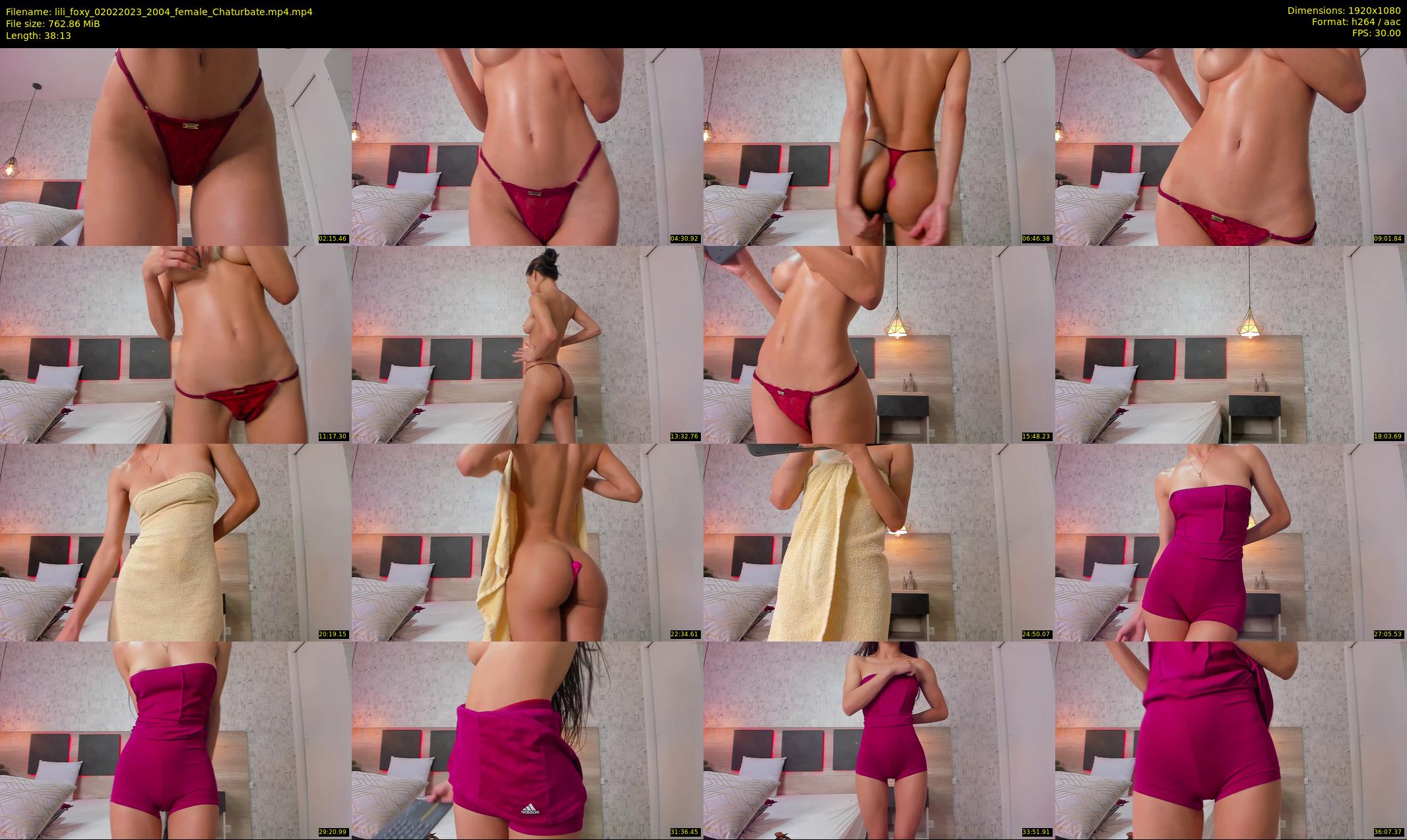 lili_foxy — 39 minute Chaturbate female cam show recording, 1080p, Feb 2, 2023