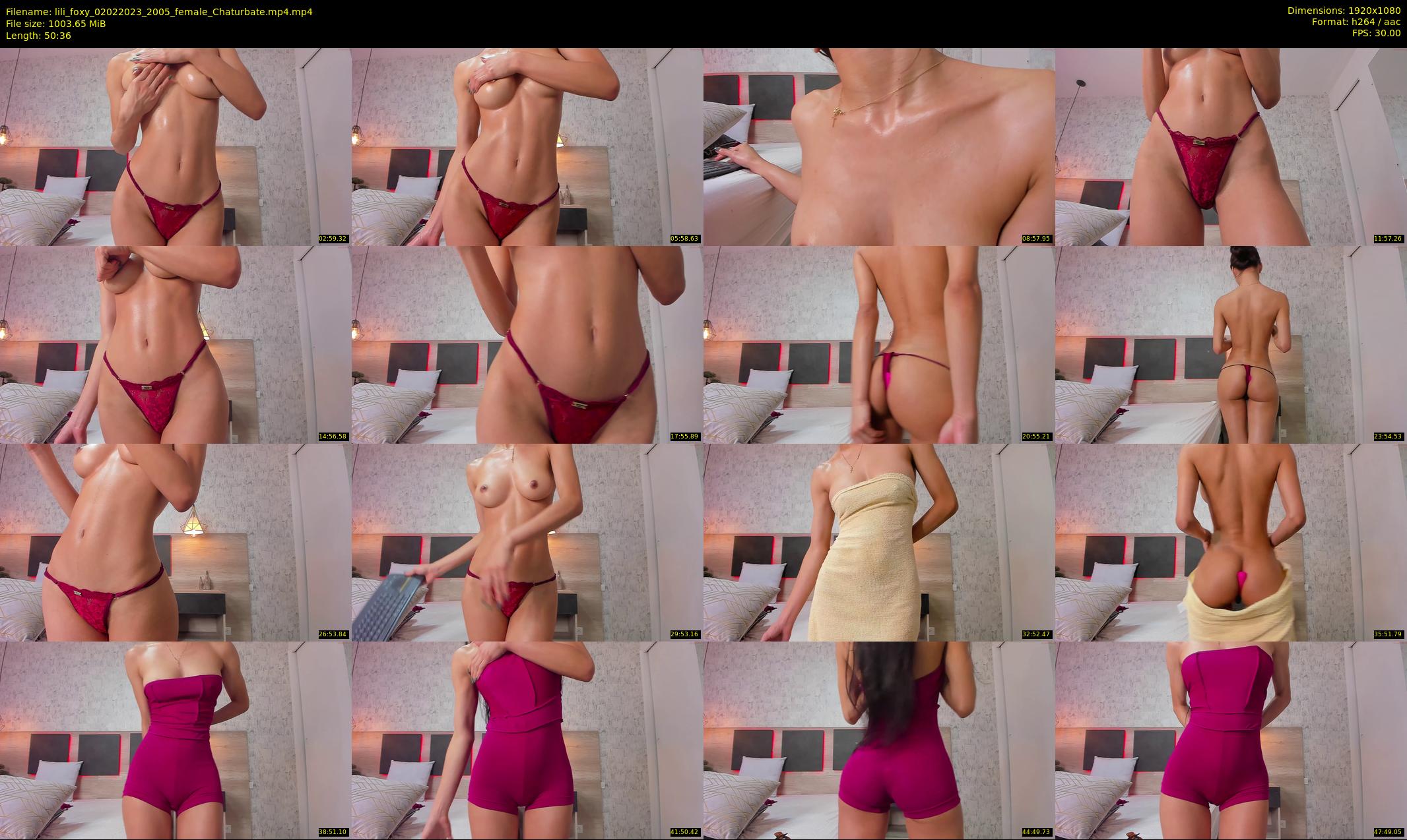 lili_foxy — 51 minute Chaturbate female cam show recording, 1080p, Feb 2, 2023