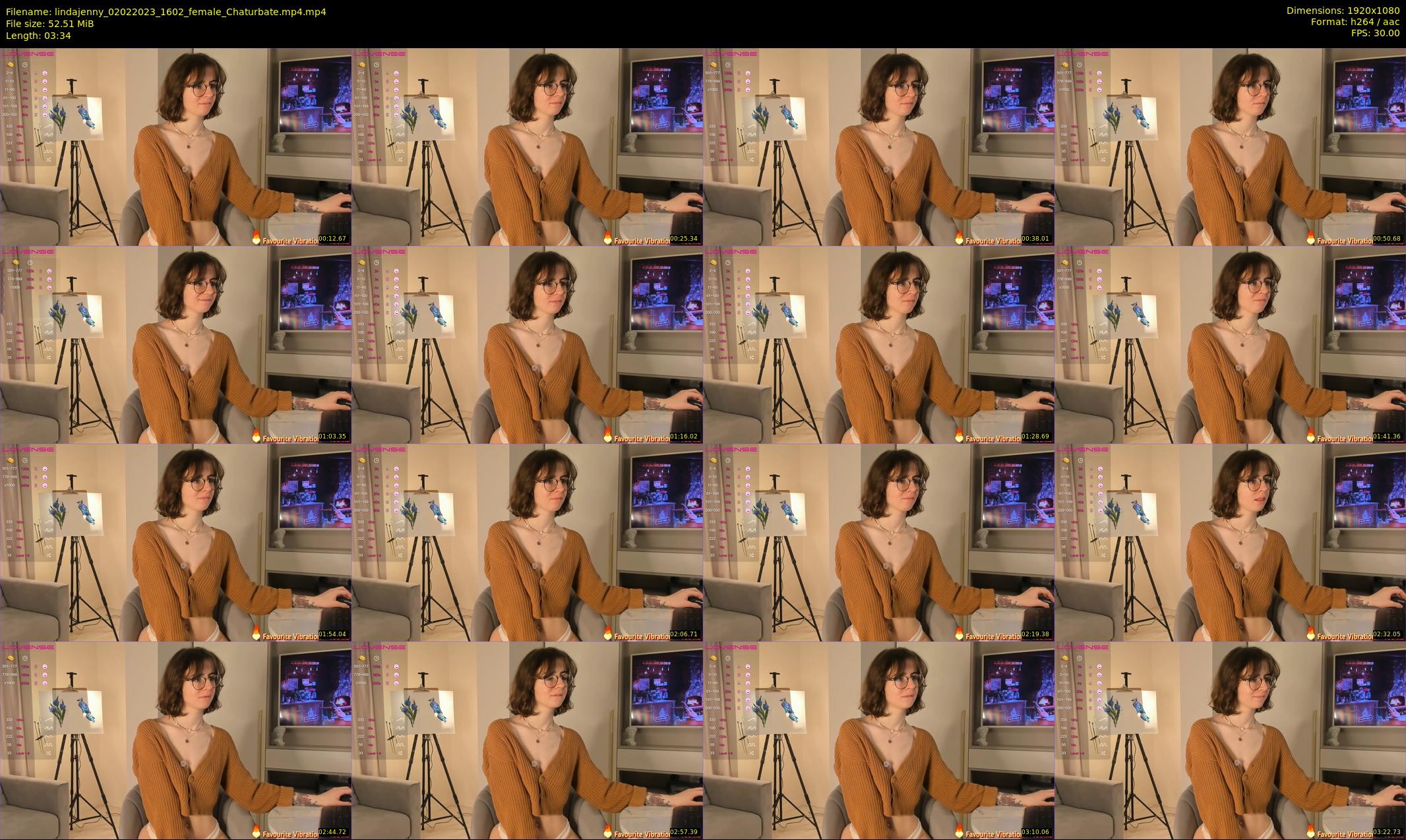 lindajenny — 4 minute Chaturbate couple cam show recording, 1080p, Feb 2, 2023