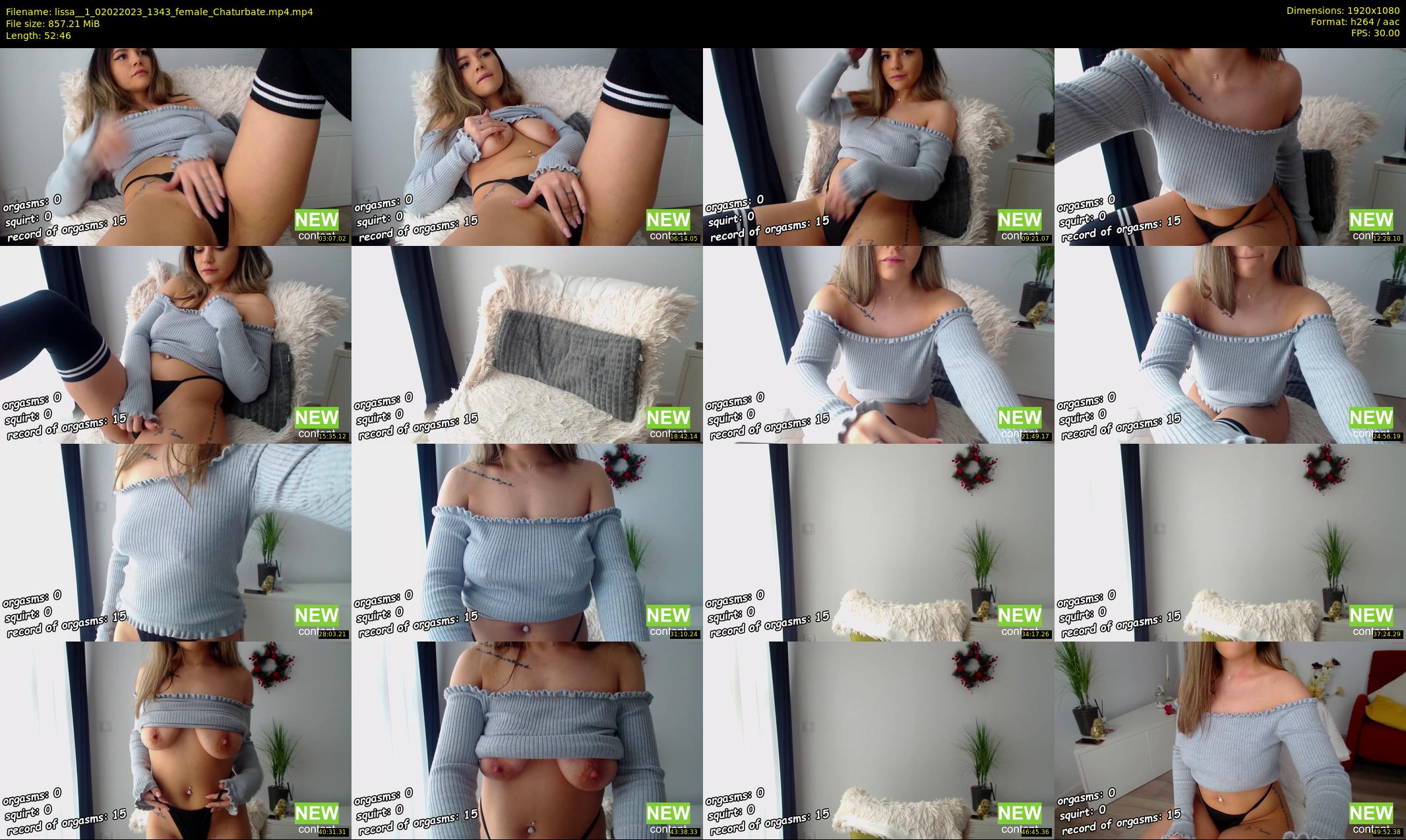 lissa__1 — 53 minute Chaturbate female cam show recording, 1080p, Feb 2, 2023