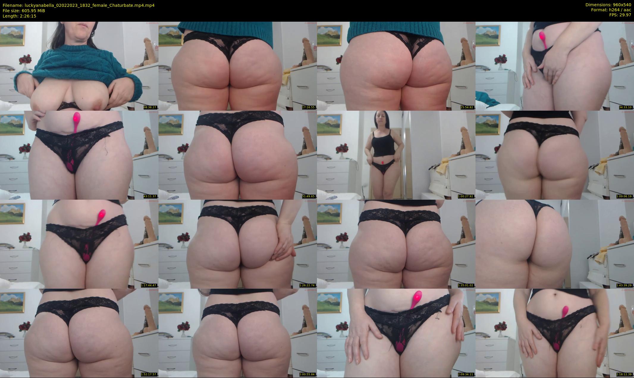 luckyanabella — 147 minute Chaturbate female cam show recording, 480p, Feb 2, 2023