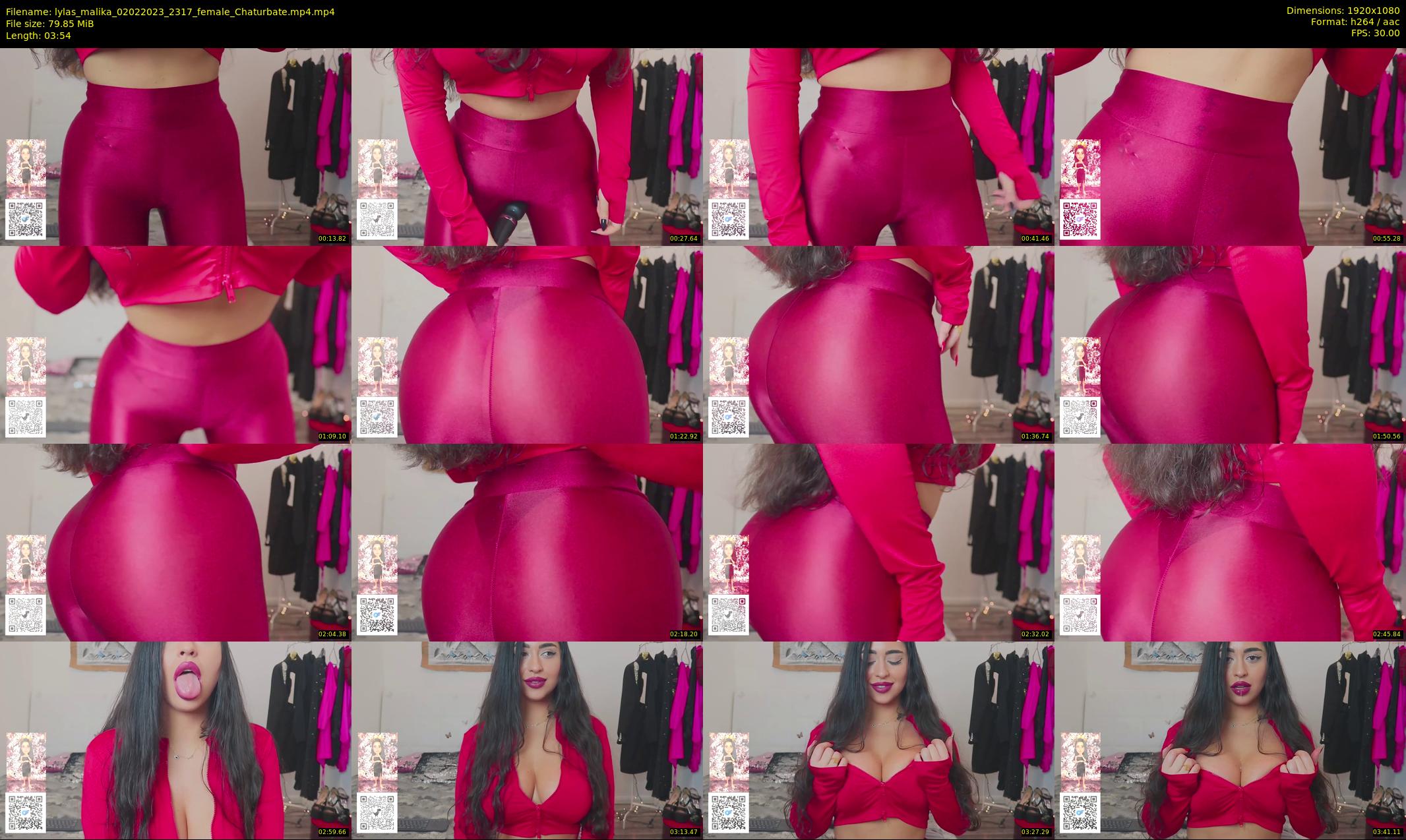 lylas_malika — 4 minute Chaturbate female cam show recording, 1080p, Feb 2, 2023