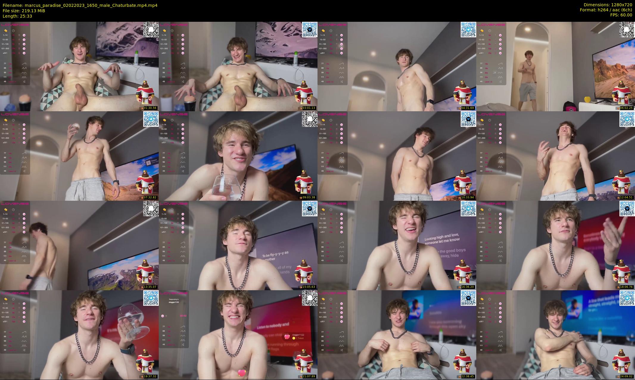 marcus_paradise — 26 minute Chaturbate male cam show recording, 720p, Feb 2, 2023