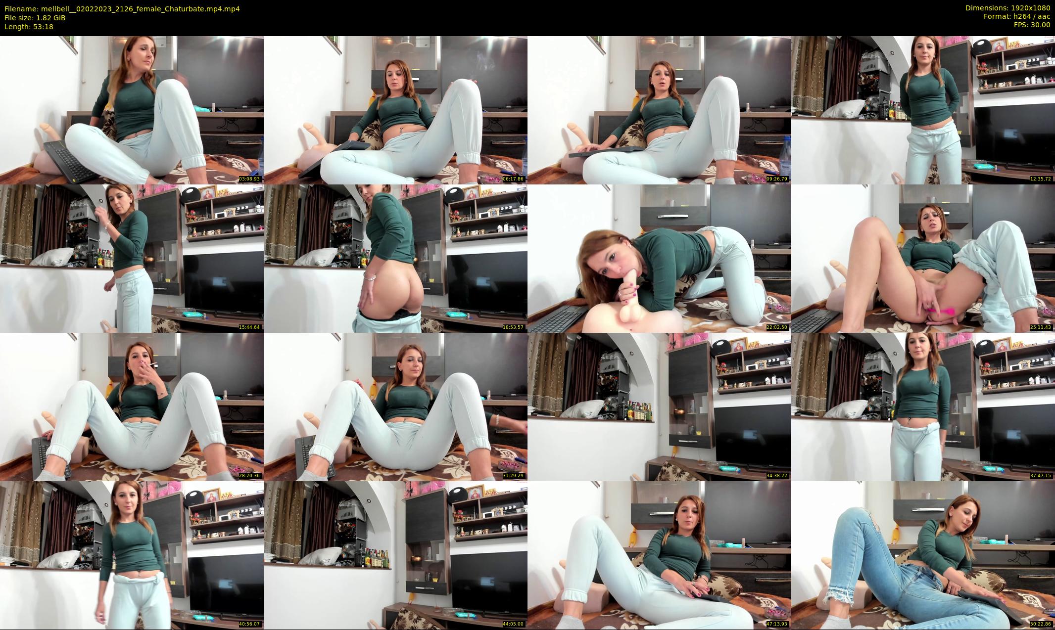 mellbell_ — 54 minute Chaturbate female cam show recording, 1080p, Feb 2, 2023