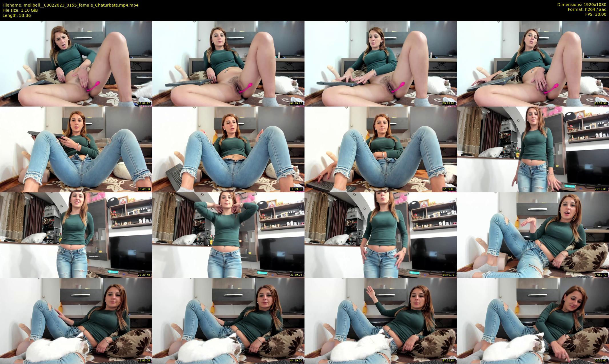 mellbell_ — 54 minute Chaturbate female cam show recording, 1080p, Feb 3, 2023