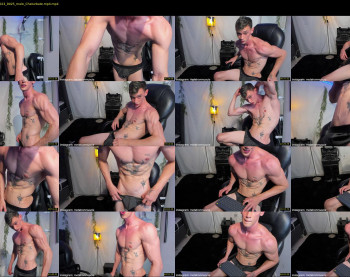 metatron_muscle — 55 minute Chaturbate male cam show recording, 1080p, Feb 3, 2023