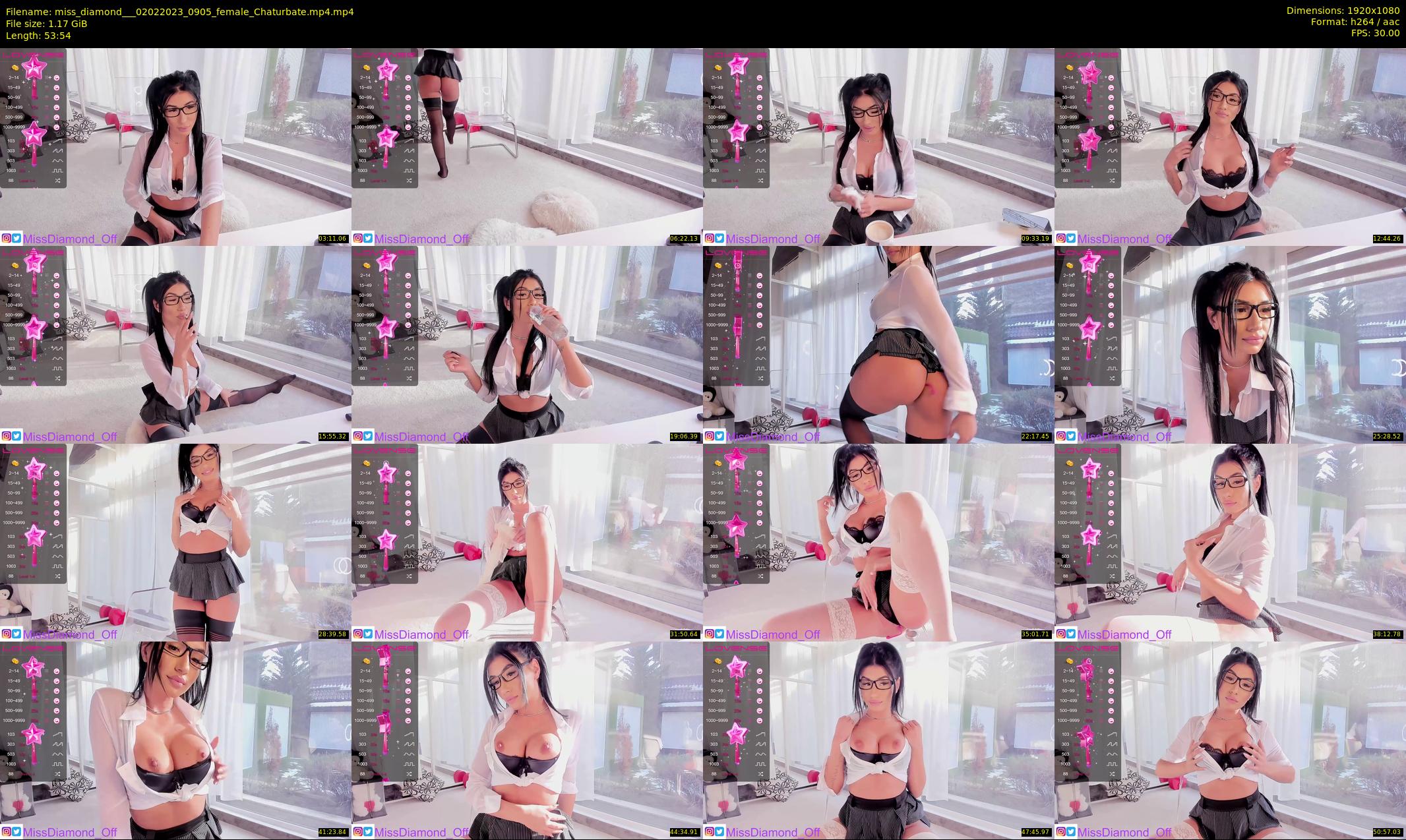 miss_diamond__ — 54 minute Chaturbate female cam show recording, 1080p, Feb 2, 2023