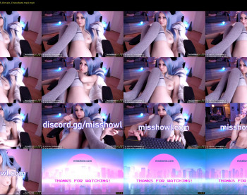 misshowl — 13 minute Chaturbate female cam show recording, 1080p, Feb 2, 2023