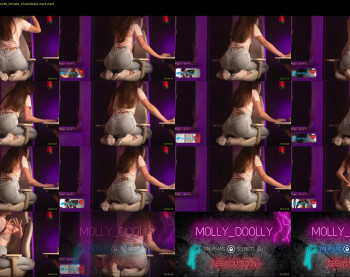 molly_doolly — 9 minute Chaturbate female cam show recording, 720p, Feb 2, 2023