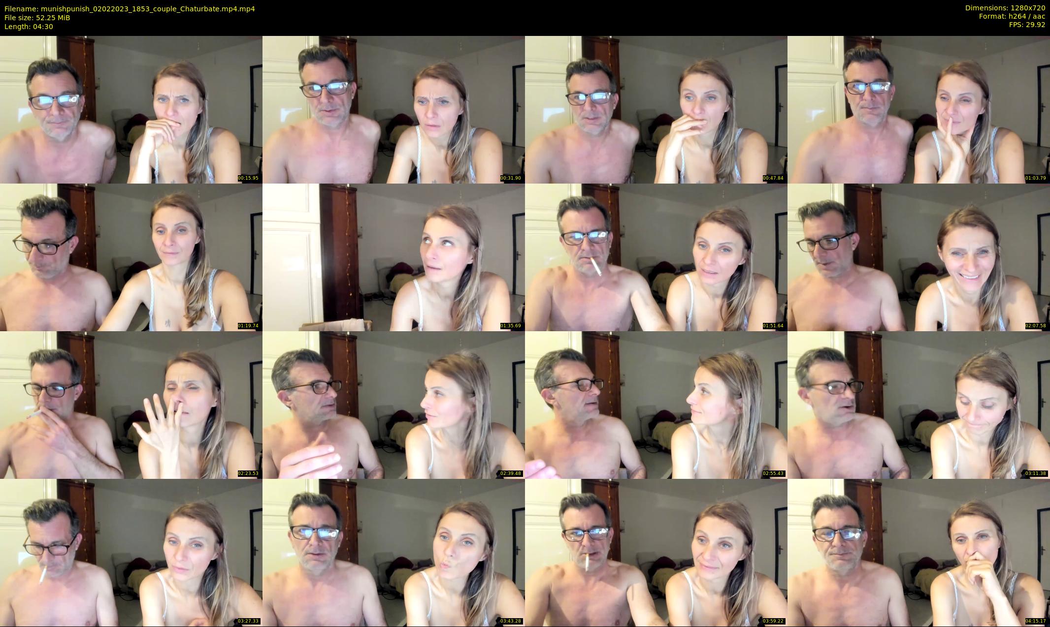 munishpunish — 5 minute Chaturbate couple cam show recording, 720p, Feb 2, 2023