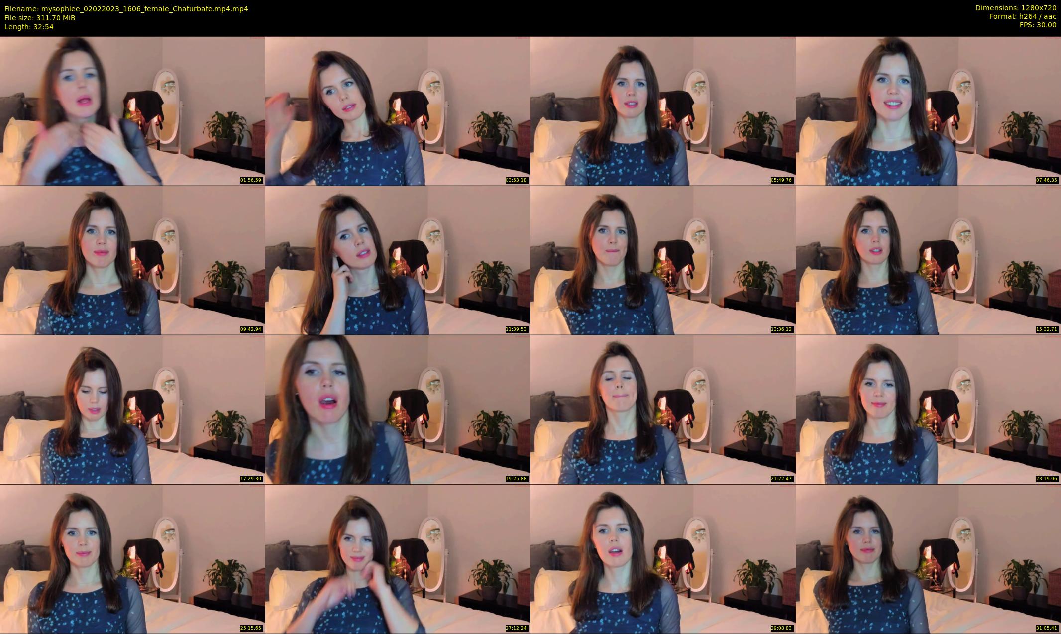 mysophiee — 33 minute Chaturbate female cam show recording, 720p, Feb 2, 2023