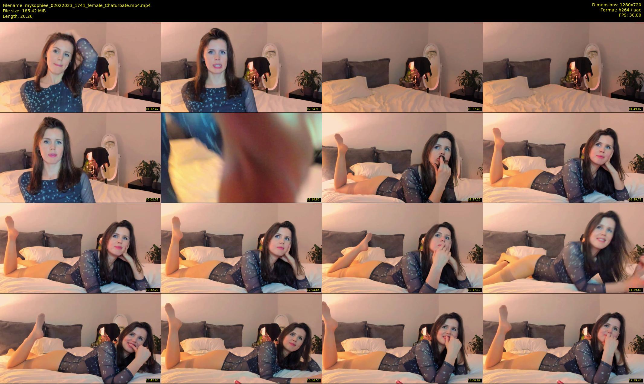 mysophiee — 21 minute Chaturbate female cam show recording, 720p, Feb 2, 2023