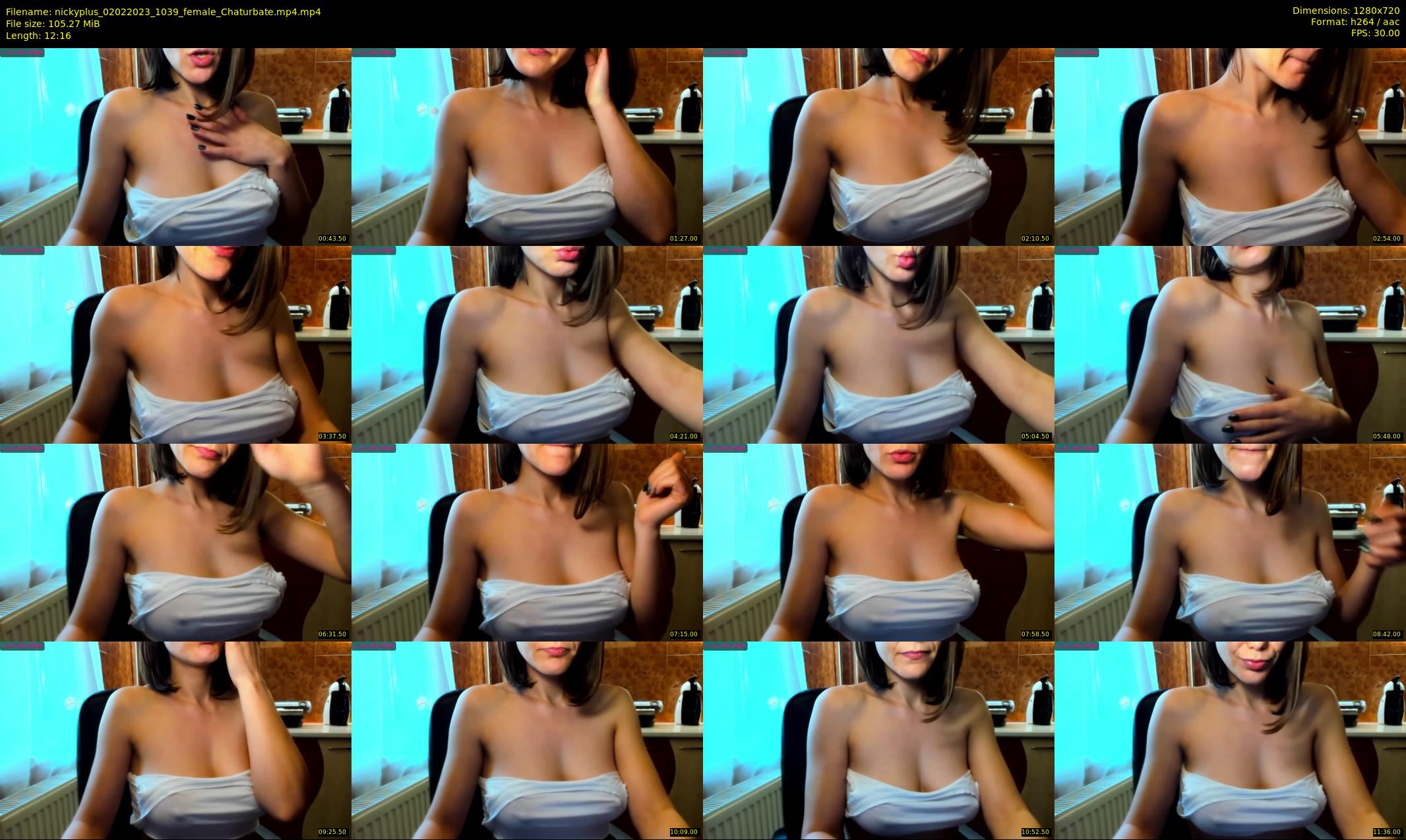 nickyplus — 13 minute Chaturbate couple cam show recording, 720p, Feb 2, 2023