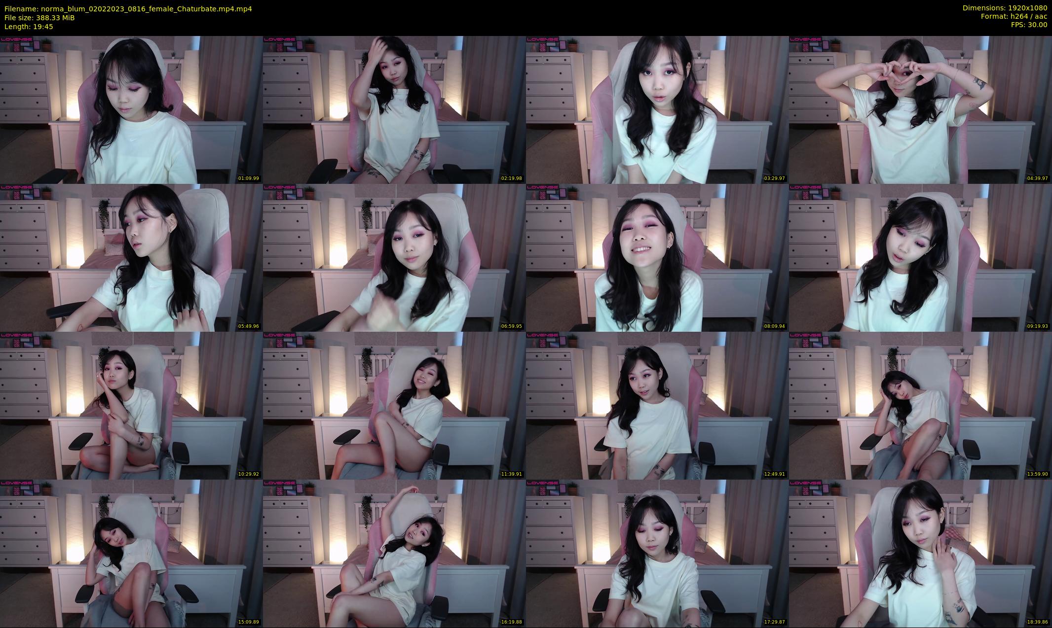 norma_blum — 20 minute Chaturbate female cam show recording, 1080p, Feb 2, 2023