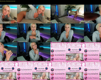 oliviaowens — 25 minute Chaturbate female cam show recording, 720p, Feb 2, 2023