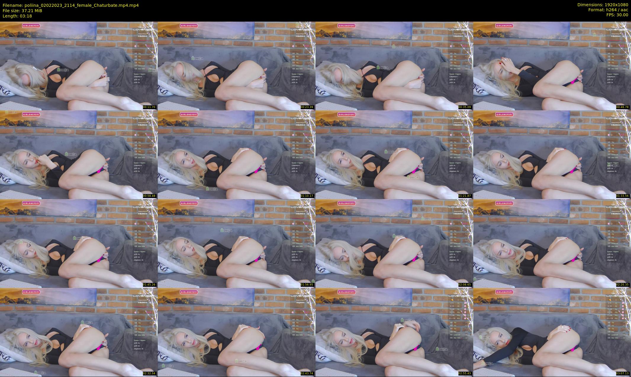poliina — 4 minute Chaturbate female cam show recording, 1080p, Feb 2, 2023