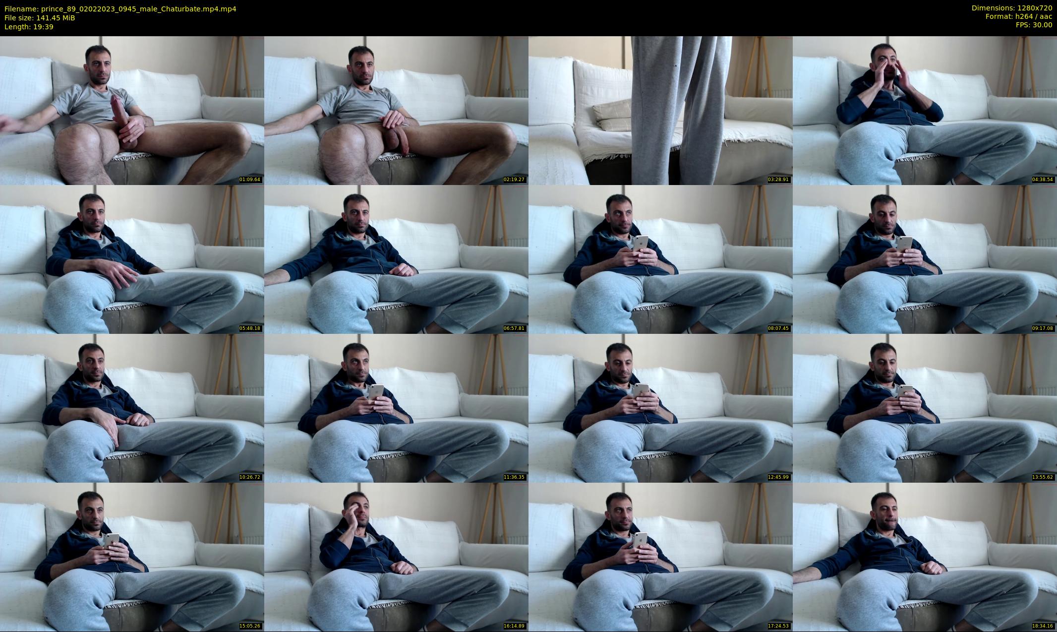 prince_89 — 20 minute Chaturbate male cam show recording, 720p, Feb 2, 2023