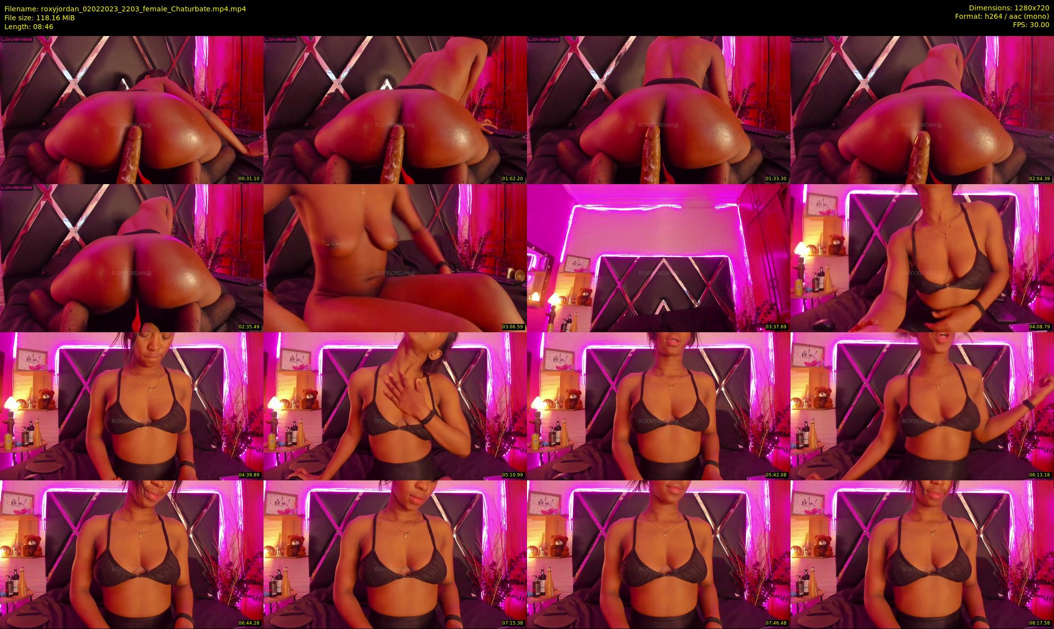 roxyjordan — 9 minute Chaturbate female cam show recording, 720p, Feb 2, 2023