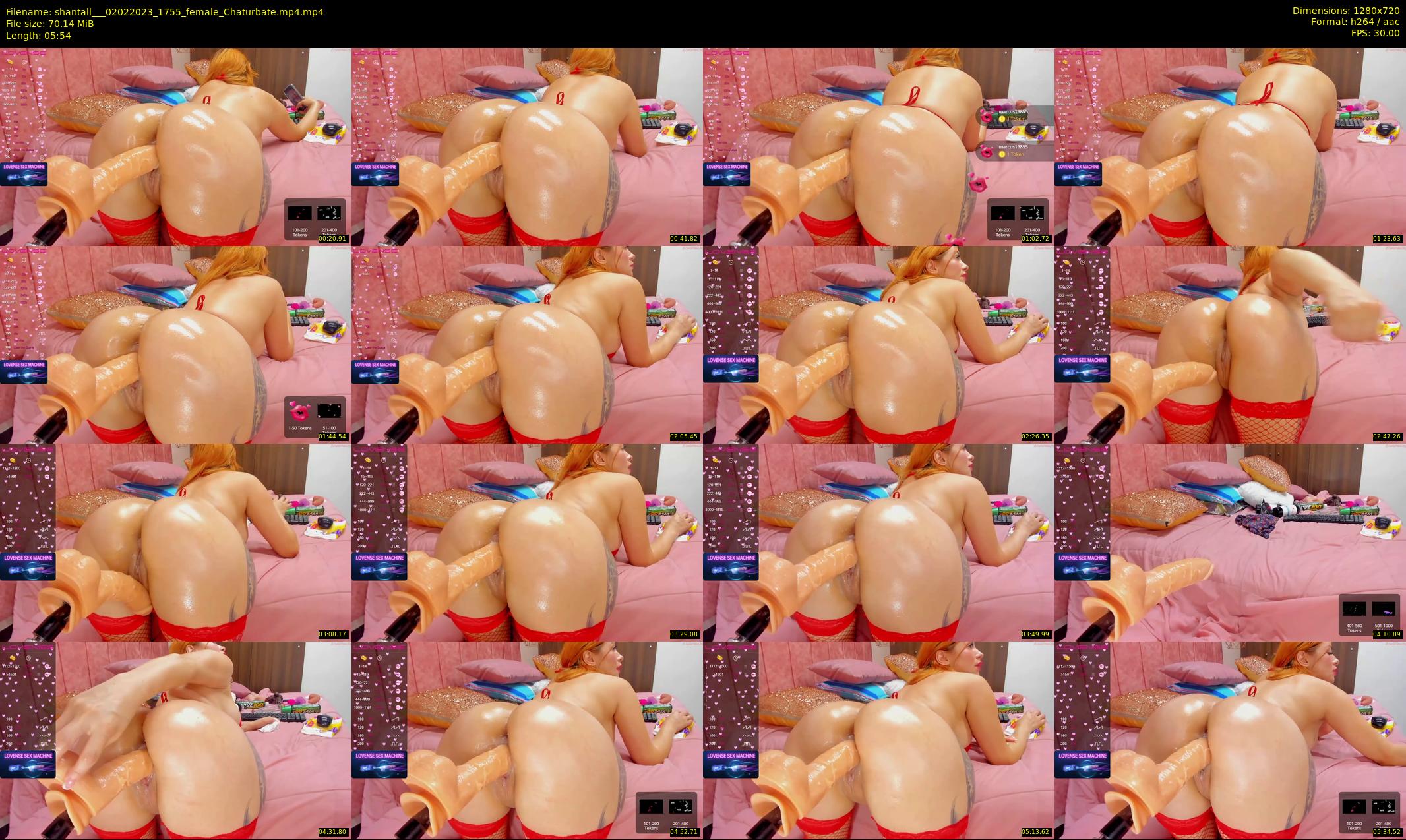 shantall__ — 6 minute Chaturbate female cam show recording, 720p, Feb 2, 2023