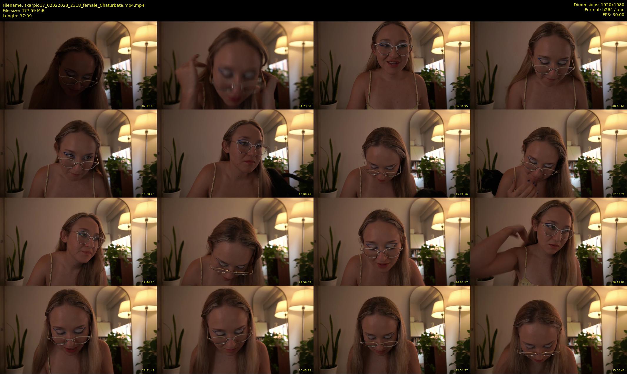 skarpio17 — 38 minute Chaturbate female cam show recording, 1080p, Feb 2, 2023