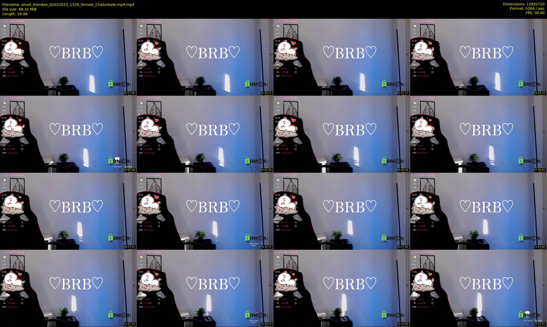 small_blondee — 17 minute Chaturbate female cam show recording, 720p, Feb 2, 2023