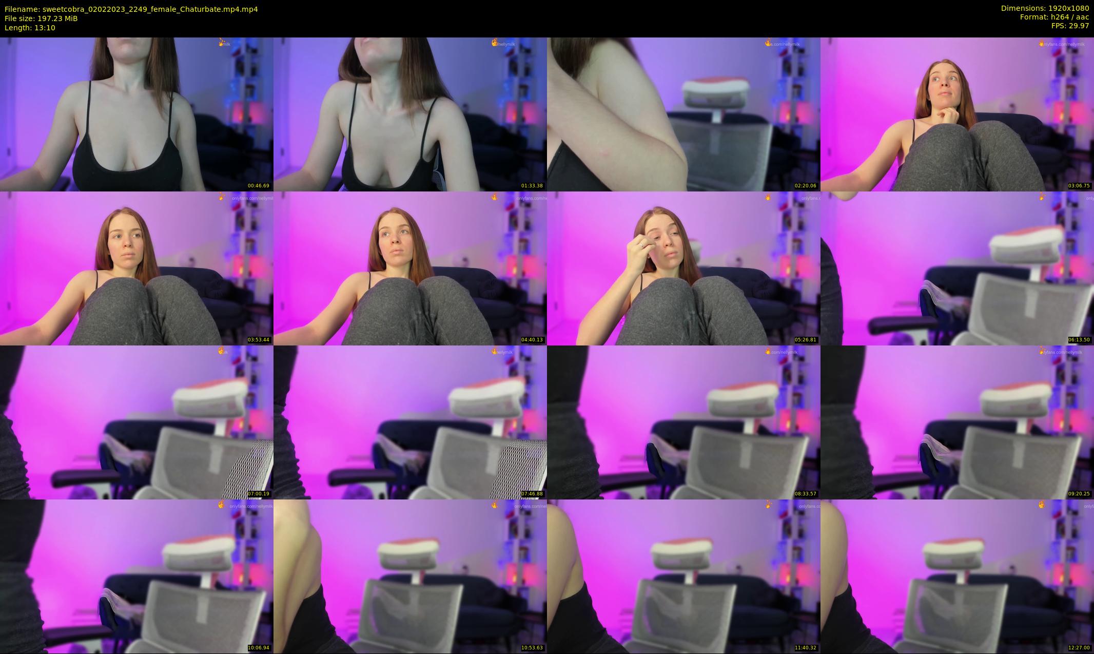 sweetcobra — 14 minute Chaturbate female cam show recording, 1080p, Feb 2, 2023