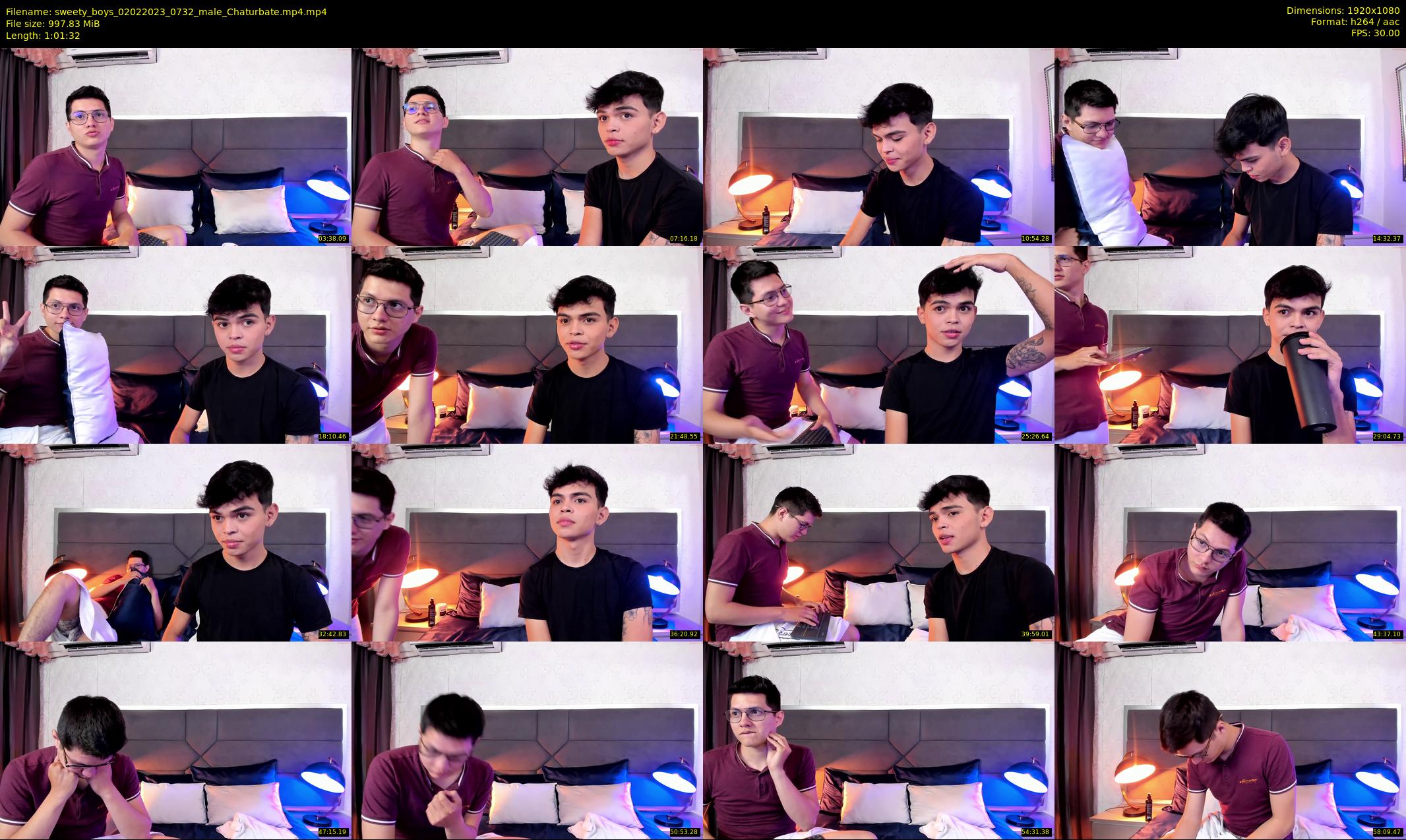 sweety_boys — 62 minute Chaturbate male cam show recording, 1080p, Feb 2, 2023