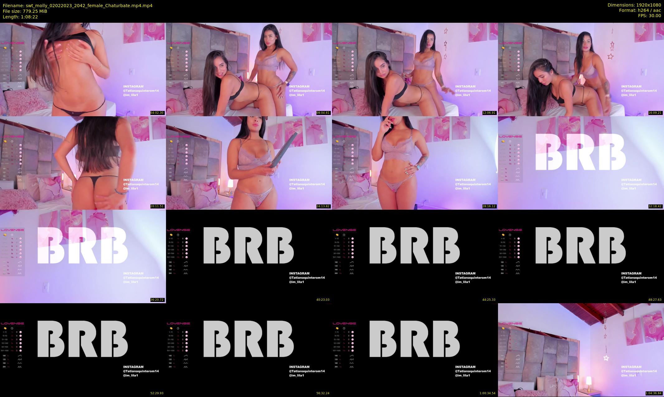 swt_molly — 69 minute Chaturbate female cam show recording, 1080p, Feb 2, 2023
