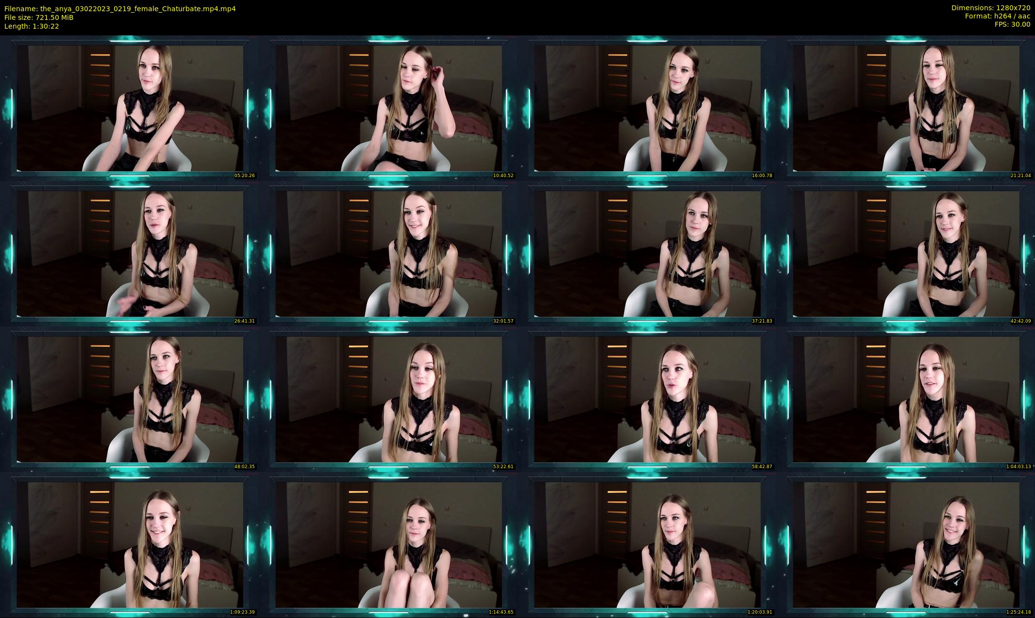 the_anya — 91 minute Chaturbate female cam show recording, 720p, Feb 3, 2023