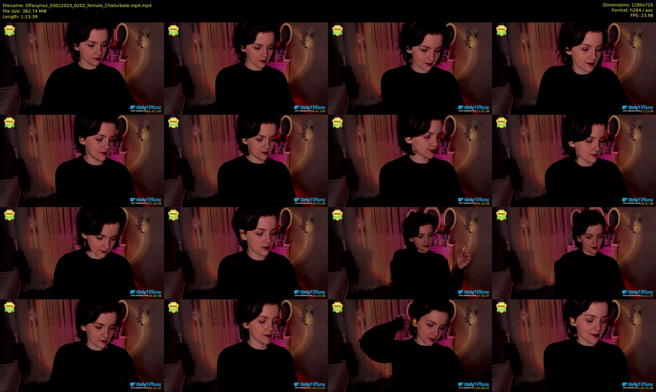 tiffanyriox — 74 minute Chaturbate female cam show recording, 720p, Feb 3, 2023