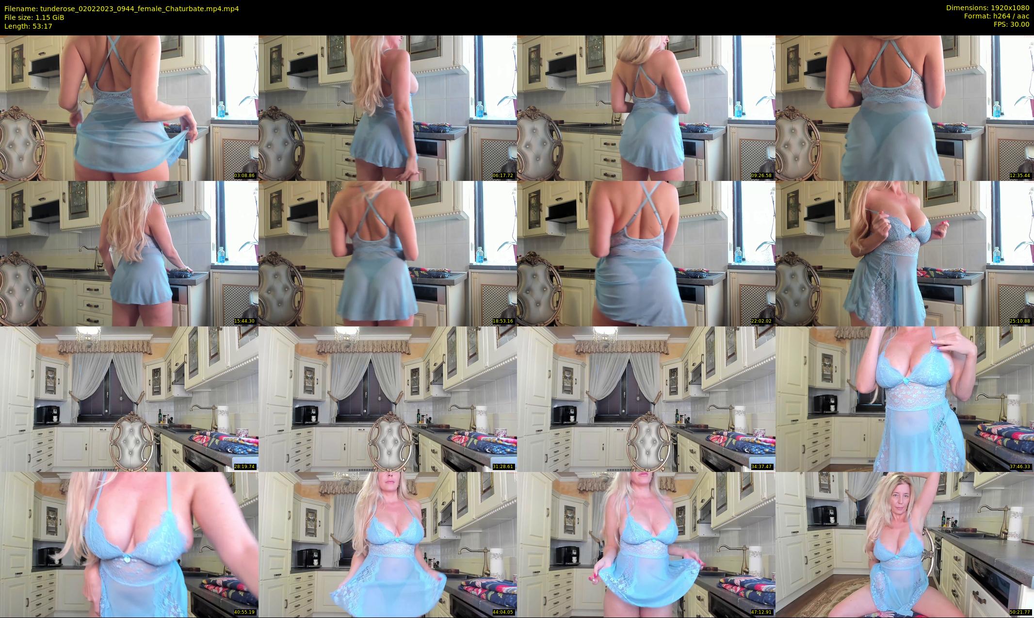 tunderose — 54 minute Chaturbate female cam show recording, 1080p, Feb 2, 2023