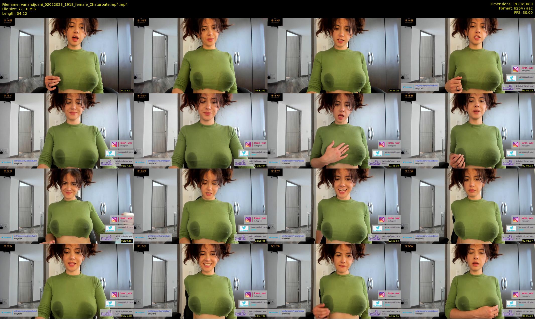 vanandjuani — 5 minute Chaturbate female cam show recording, 1080p, Feb 2, 2023