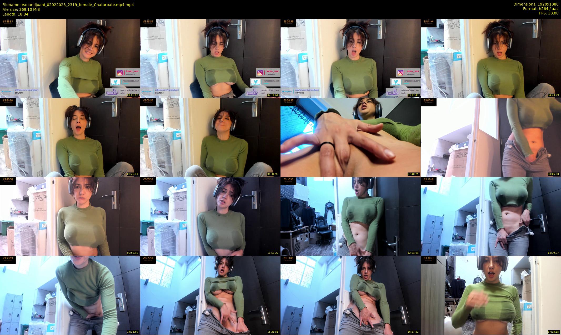 vanandjuani — 19 minute Chaturbate female cam show recording, 1080p, Feb 2, 2023