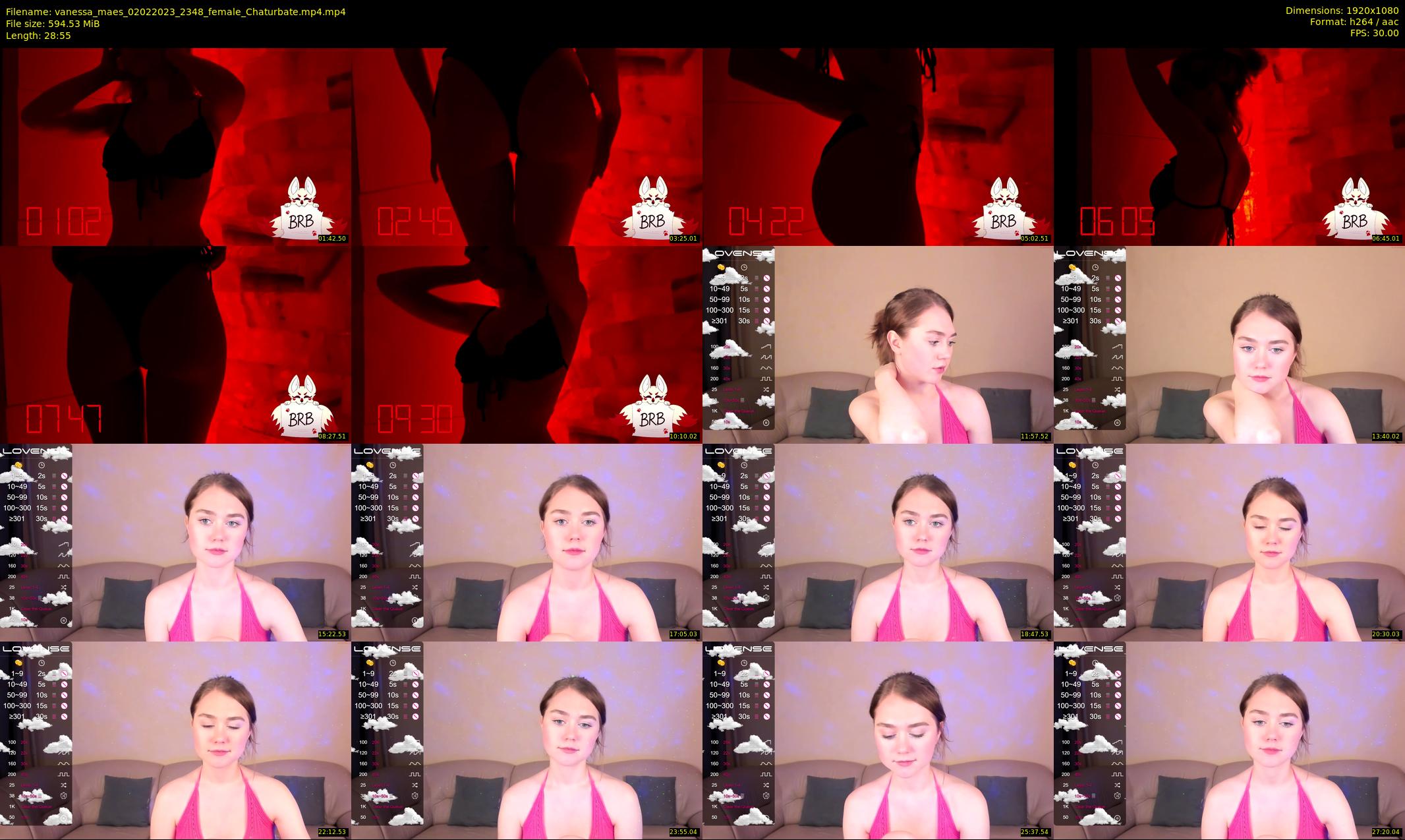 vanessa_maes — 29 minute Chaturbate female cam show recording, 1080p, Feb 2, 2023