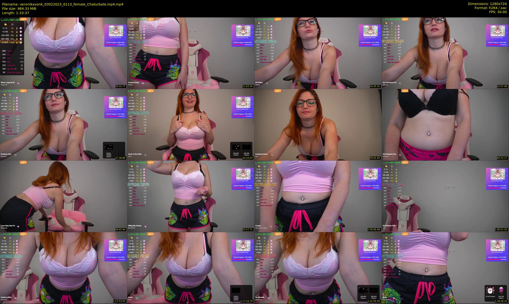 veronikavonk — 94 minute Chaturbate female cam show recording, 720p, Feb 3, 2023