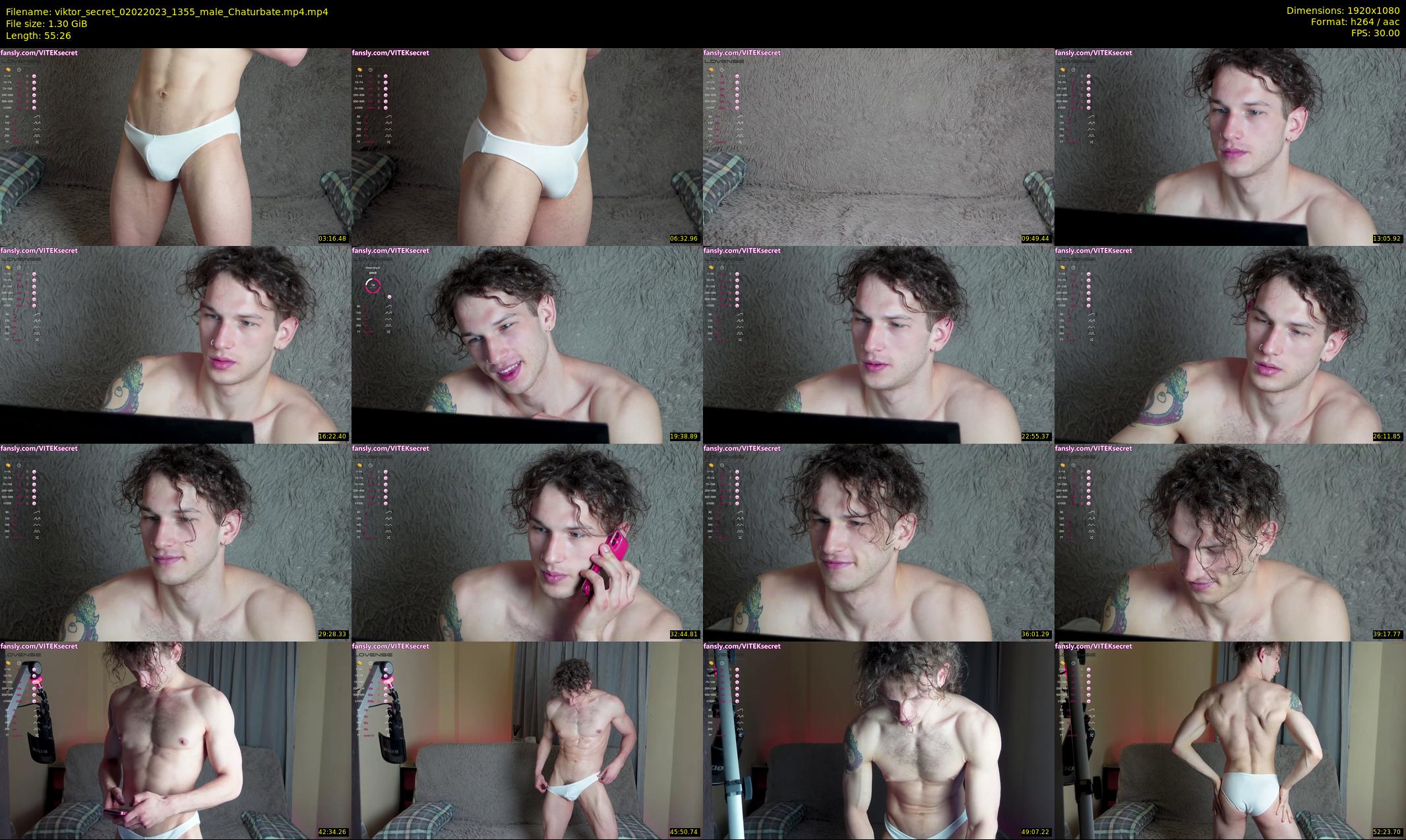 viktor_secret — 56 minute Chaturbate male cam show recording, 1080p, Feb 2, 2023