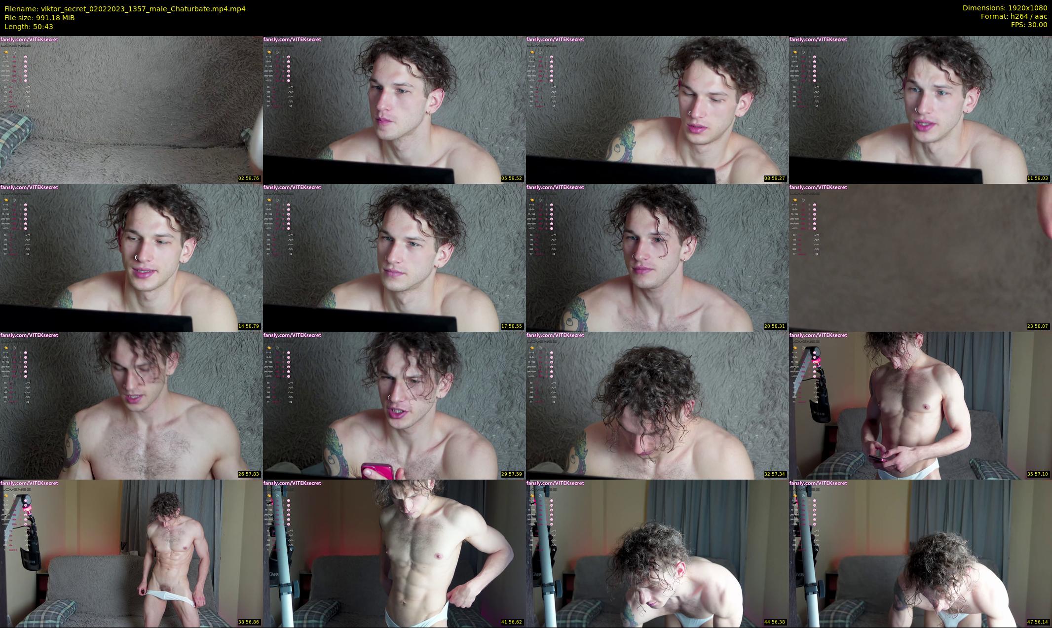 viktor_secret — 51 minute Chaturbate male cam show recording, 1080p, Feb 2, 2023