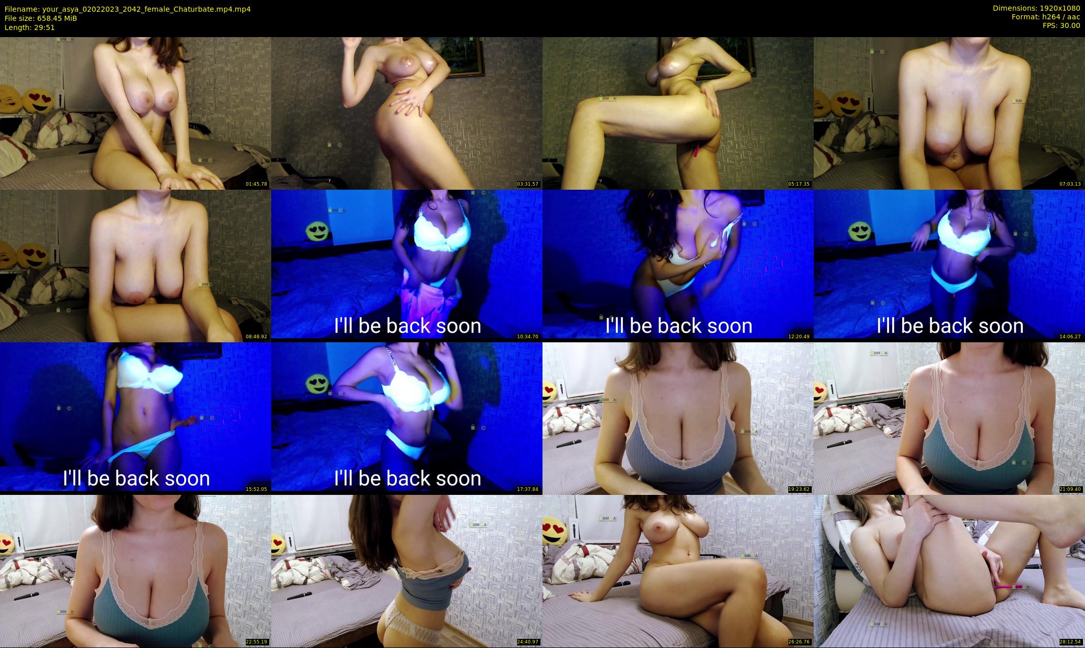 your_asya — 30 minute Chaturbate female cam show recording, 1080p, Feb 2, 2023