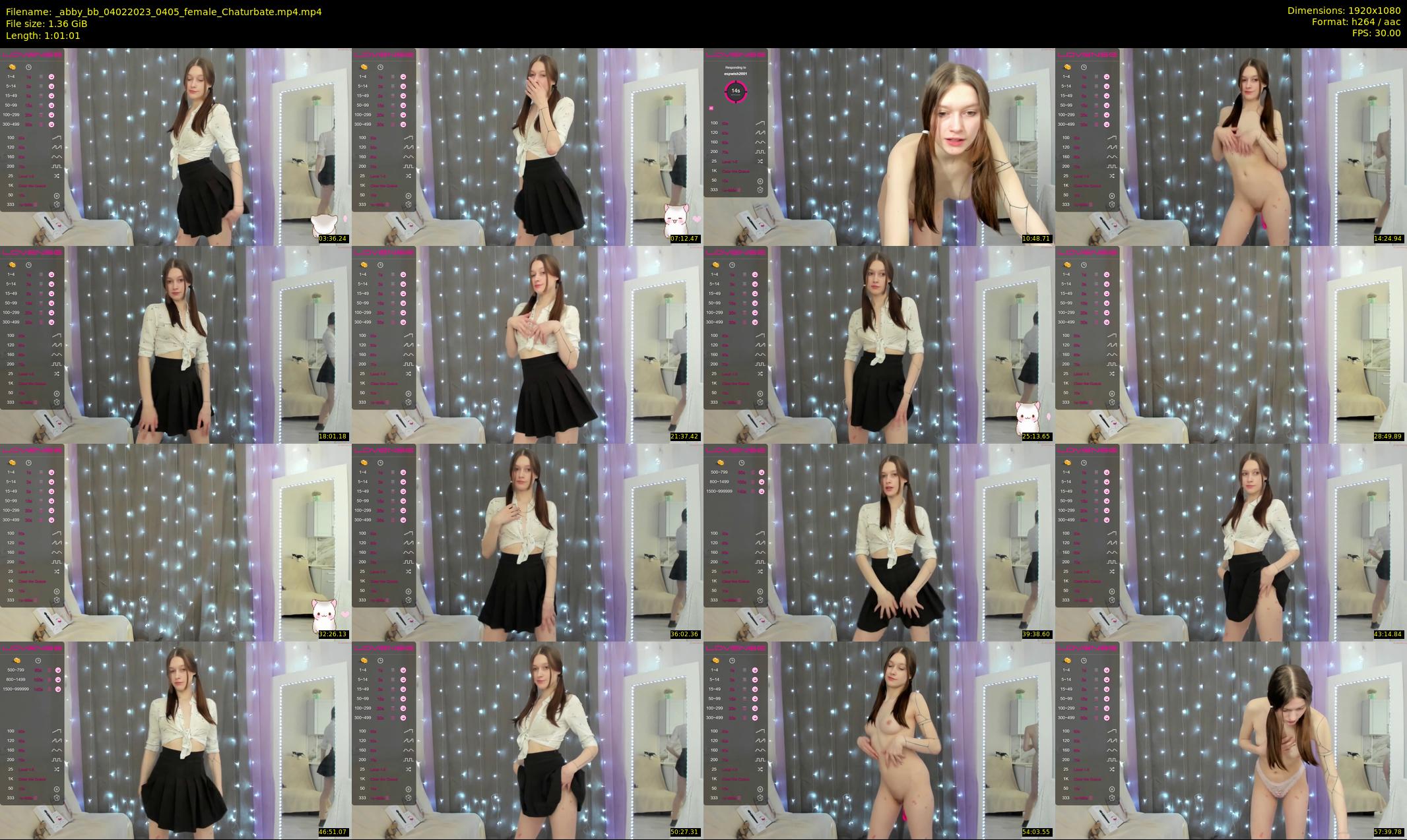 _abby_bb — 62 minute Chaturbate female cam show recording, 1080p, Feb 4, 2023
