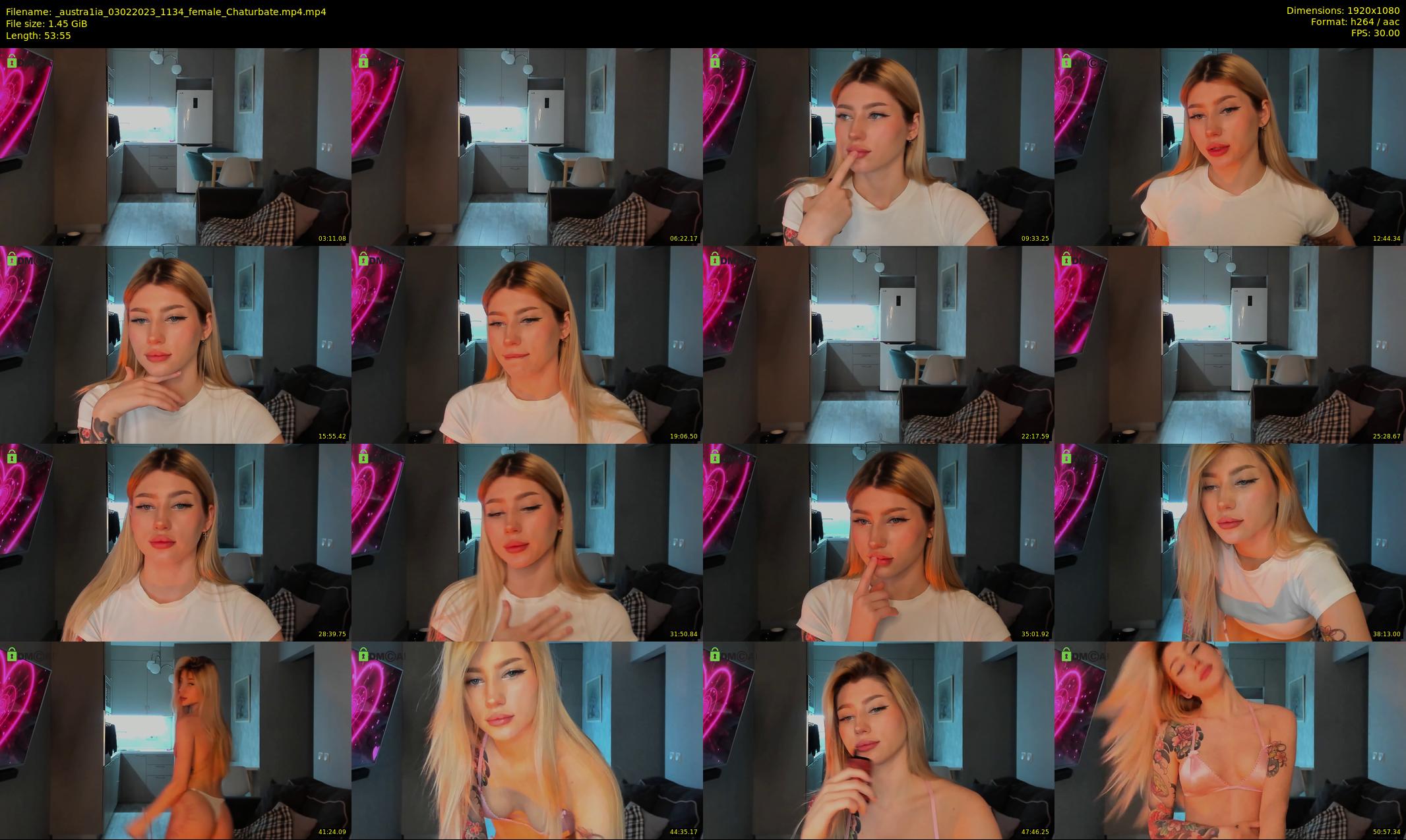 _austra1ia — 54 minute Chaturbate female cam show recording, 1080p, Feb 3, 2023