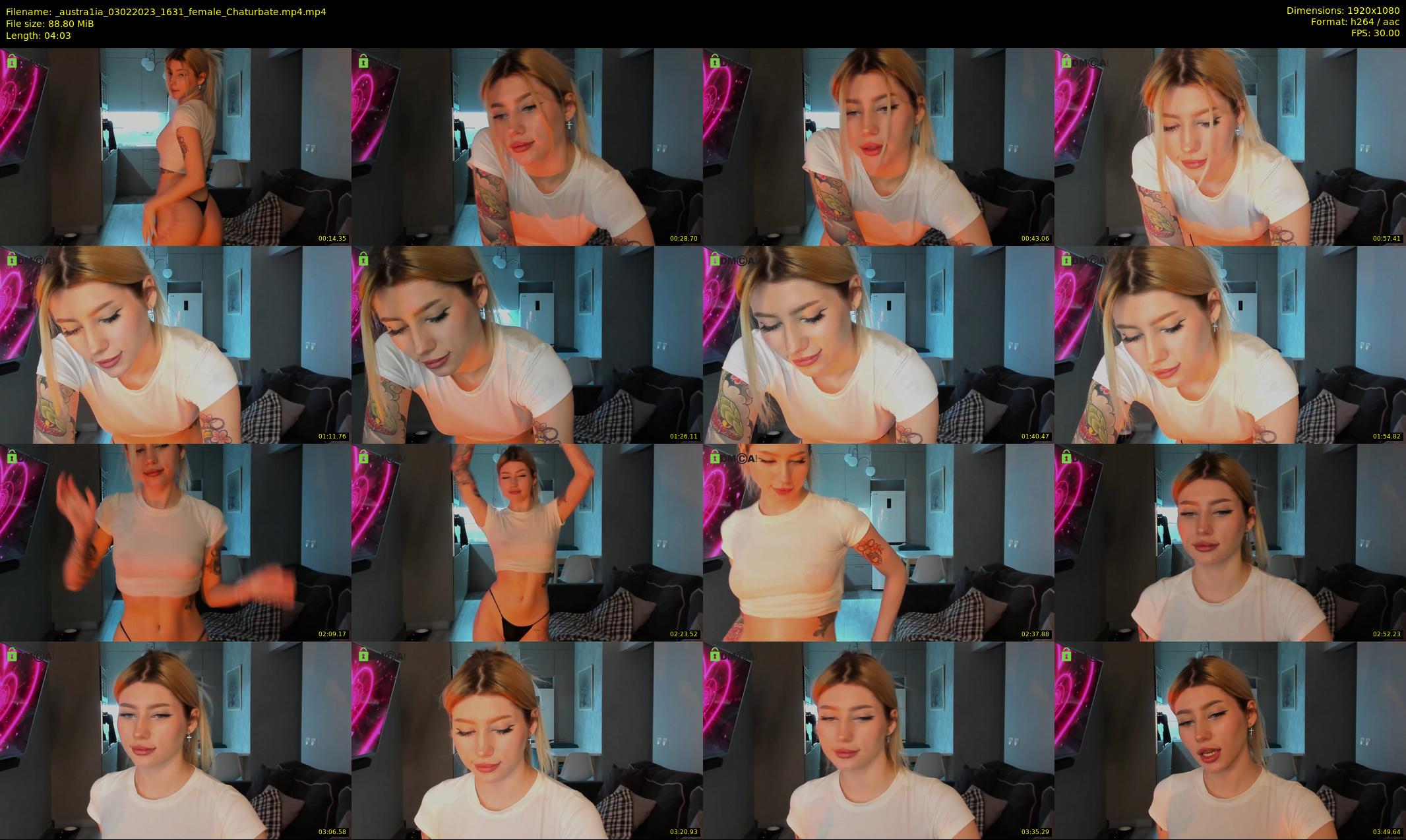 _austra1ia — 5 minute Chaturbate female cam show recording, 1080p, Feb 3, 2023