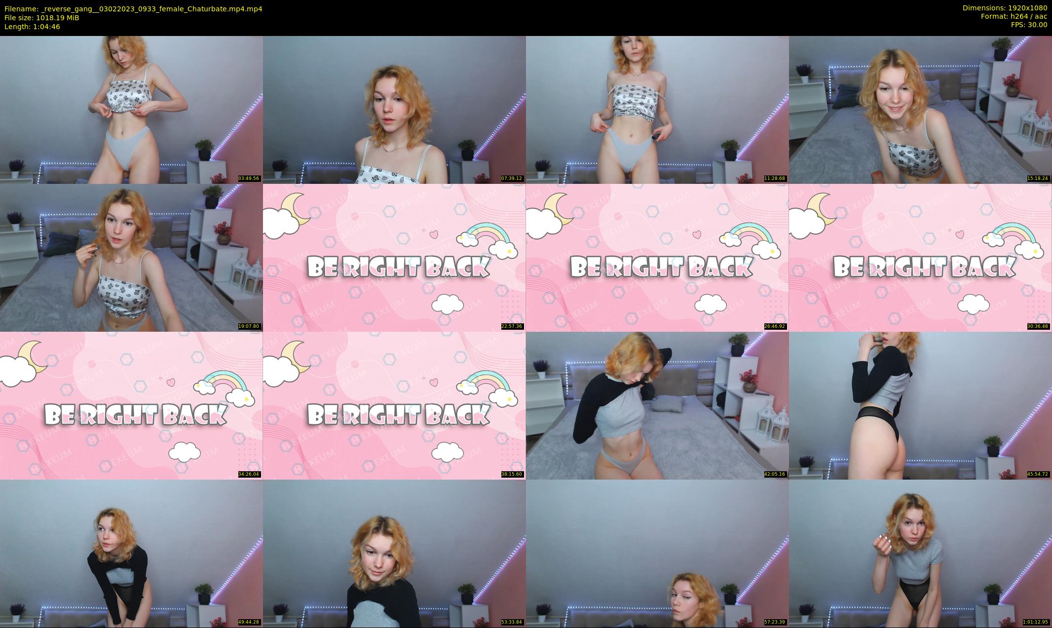 _reverse_gang_ — 65 minute Chaturbate couple cam show recording, 1080p, Feb 3, 2023
