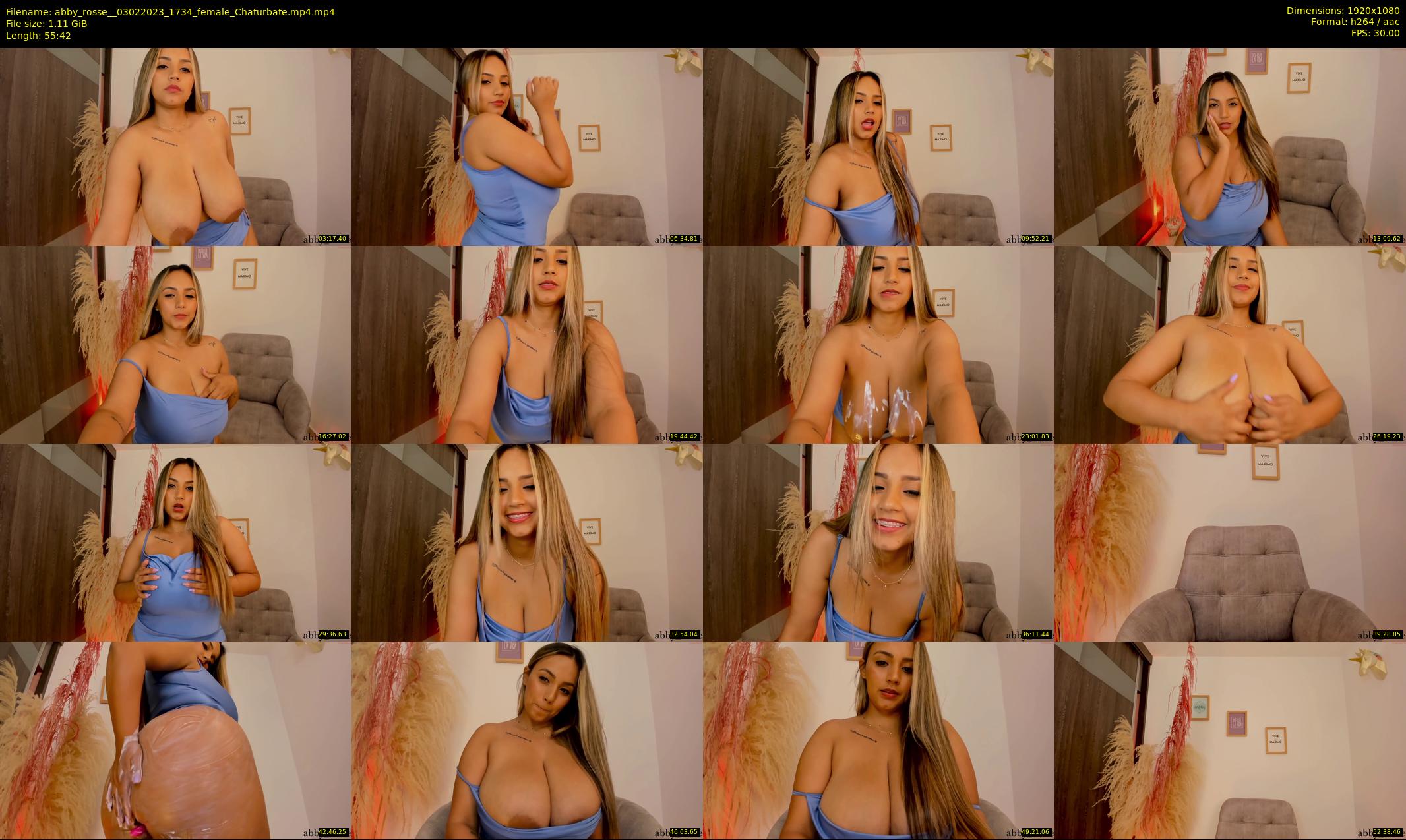 abby_rosse_ — 56 minute Chaturbate female cam show recording, 1080p, Feb 3, 2023