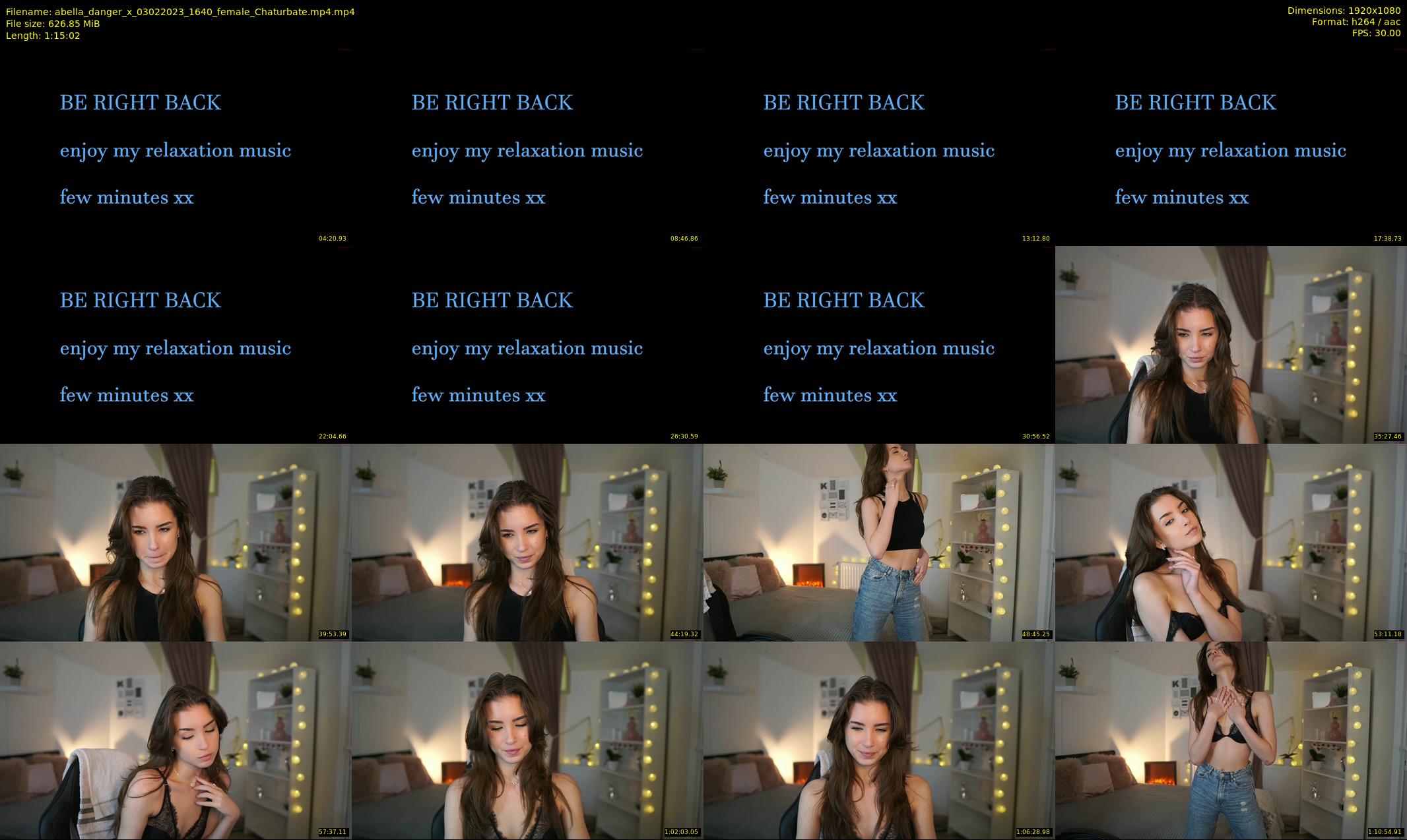 abella_danger_x — 76 minute Chaturbate female cam show recording, 1080p, Feb 3, 2023