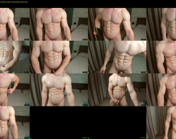 adam_muscle_ — 35 minute Chaturbate male cam show recording, 1080p, Feb 4, 2023
